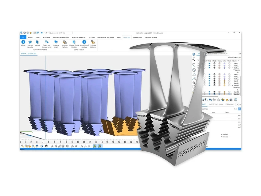 ssd materialise magics net generation workflow automation EX70uo