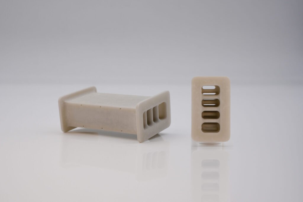 Lithoz Makes Aluminium Nitride Heat Exchanger3DPrint.com | Additive Manufacturing Business 2 Lithoz Triathlon Heat Echanger Coupon scaled fKMQhs