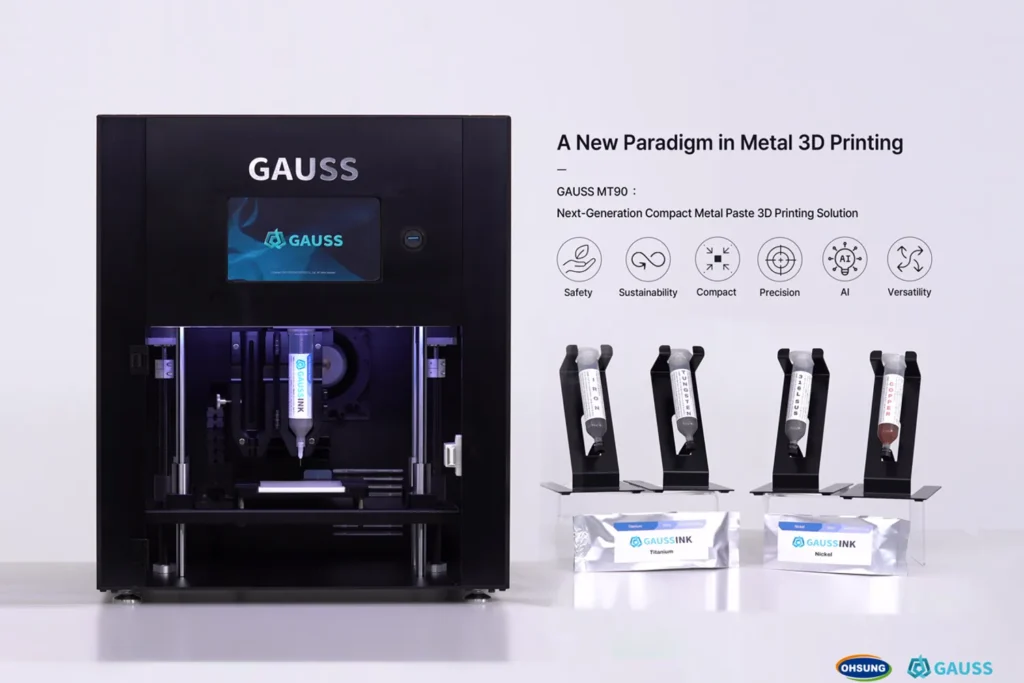 3D Printing News Briefs, January 10, 2026: 3D Printing Innovation on Display at CES3DPrint.com | Additive Manufacturing Business 2 v2 2026 gaussmt90 net generationcompactmetalpaste3dprintingsolution 1 gauss mt90 ces innovation award poster 1024x683 hZWMMK
