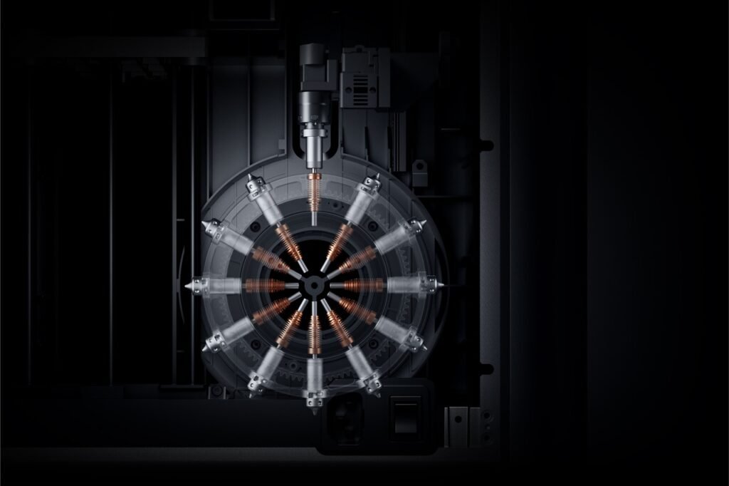 How AtomForm’s 12-Nozzle System Cuts Multi-Color FDM Transition Waste by Up to 90%3DPrint.com | Additive Manufacturing Business 2 2 AtomForm Palette 300 12 nozzles AHre5G