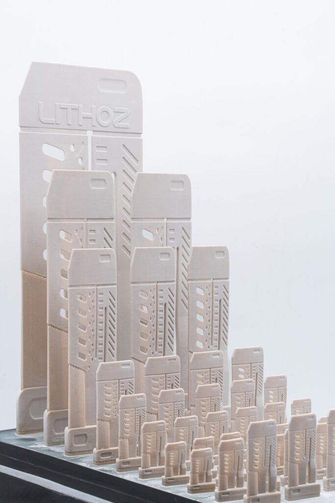Lithoz Revenue Up 40% as Customers Scale Ceramic 3D Printing3DPrint.com | Additive Manufacturing Business 2 LITHOZ Casting Core Range on Buildplatform scaled biPipQ