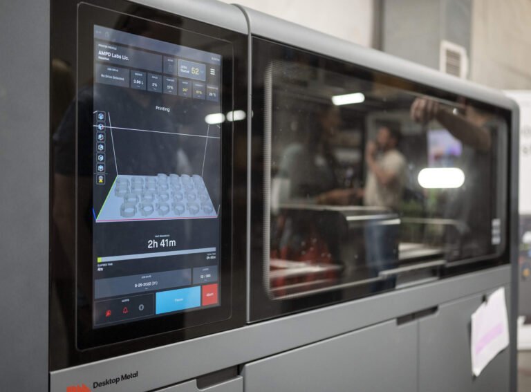 Binder Jetting’s Next Test: High-Temperature Superalloys, with AmPd Labs and Continuum3DPrint.com | Additive Manufacturing Business 3 AmPd desktop metal machine 1 1 zHztAT