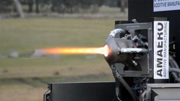 Amaero and Monash University have previously been involved in the 3D printing of a jet engine. Photo via Amaero ePpfbu