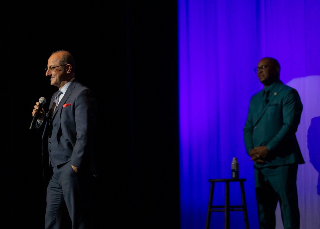 Nikon Advanced Manufacturing Looks to the Next Frontier for AM: Space3DPrint.com | Additive Manufacturing Business 2 Nikon Advanced Manufacturing CEO Hamid Zarringhalam with Long Beach Mayor Re Richardson at grand opening 5eYtX9